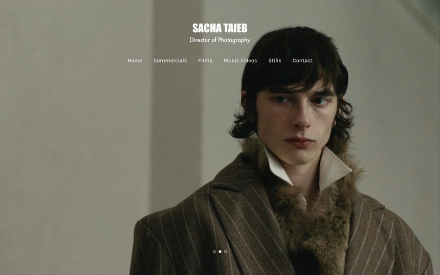 Sacha Taïeb — Director of photography: films, series and clips, full-bleed.